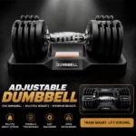 11.3KG Adjustable Dumbbell – Quick Weight Selection Home Gym Dumbbell