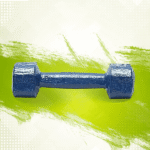 Navy Blue Dumbbell