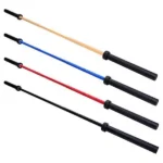 4 feet Straight Barbell Bar Olympic Weightlifting Bar 4 Color