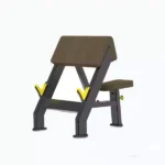 ALX Fitness Preacher Curl Bench-ALX8032