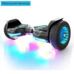 Bluetooth HOVERBOARD SELF BALANCING ELECTRIC SCOOTER WITH POWERFUL MOTOR Heavy Duty Big Size – 8 inch Wheel