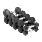 Comfortable No Slip Coating Hex Dumbbell 10Kg-1Pcs