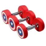 Marvel Dumbbell – Captain America Dumbbells 2.5Kg-30Kg (390Kg Set)