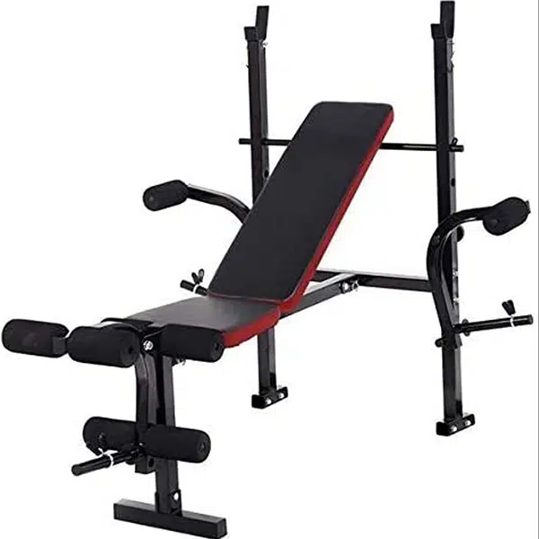 multi-position-weight-bench-press-with-leg-developer-f-7103-life-fit Multi-Position Weight Bench Press with Leg Developer – F-7103 – Life Fit - Image 1