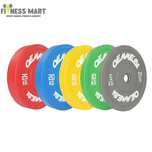 oemmebi-olympic-bumper-plates-color-coded-tpu-rubber OEMMEBI Olympic Bumper Plates (Color Coded TPU/Rubber) - Image 1