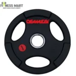 OEMMEBI Olympic Rubber Weight Plate with Stainless Steel Ring (50mm)