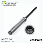 Okpro Fitness Equipment Training Competition Gym Power Weightlifting 20kg Barbell Bar 7 Feet