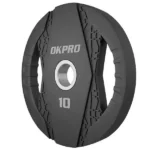 Okpro Gym Fitness Exercise Weight Lifting Barbell Urethane TPU Weight Plates-OK2005C