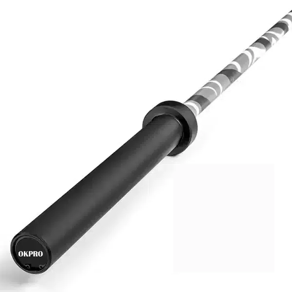 okpro-olympic-7-feet-camouflage-cerakote-mens-barbell-bar-ok5002-5 OKPRO Olympic 7 Feet Camouflage Cerakote Men’s Barbell Bar-OK5002-5 - Image 1