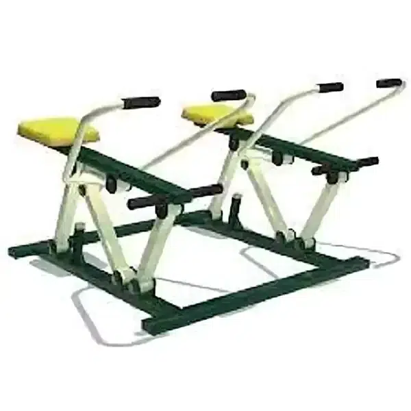out-door-gym-double-rowing-machine Out Door Gym Double Rowing Machine - Image 1