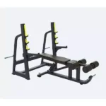 Premium Professional Flat/Incline/Decline Bench Press + Squat Rack + Abdominal Bench Flat-Incline-Decline BODY CHARGE USA-D12+D26+D29