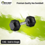 Premium Quality Hex Dumbbell 5 Kg-1Pcs