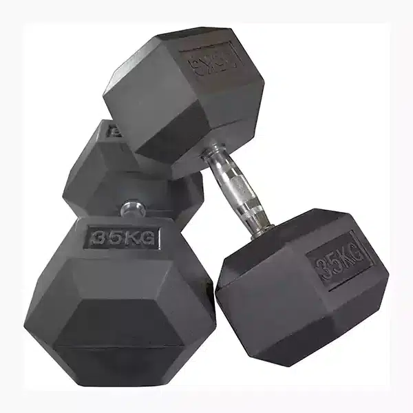 professional-comfortable-no-slip-coating-hex-dumbbell-35kg-1-pair Professional Comfortable No Slip Coating Hex Dumbbell 35Kg-1 Pair - Image 1