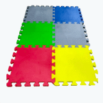 Rubber Gym Floor Mat Colorful Puzzle System 20″/20″Inch 1″ Best Quality