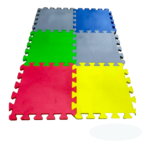 rubber-gym-floor-mat-colorful-puzzle-system-20-20inch-1-best-quality Rubber Gym Floor Mat Colorful Puzzle System 20″/20″Inch 1″ Best Quality - Image 1