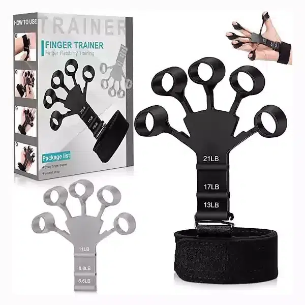 silicone-grip-device-finger-exercise-stretcher-finger-gripper-strength-trainer-strengthen-rehabilitation-training Silicone Grip Device Finger Exercise Stretcher Finger Gripper Strength Trainer Strengthen Rehabilitation Training - Image 1