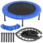 Trampoline- Black and Blue